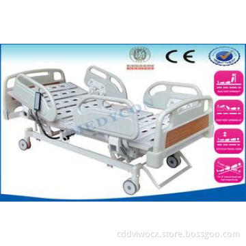 Semi Fowler Critical Care Beds , Home Care Sickbed With Mat